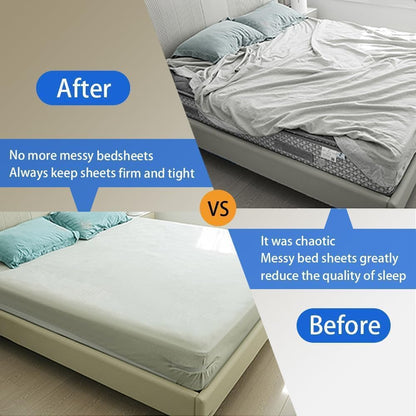 BEDLOCK™| Bed Sheet Fixing Clips with Lock Strips